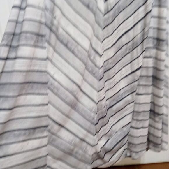 Quiksilver Sleeveless V Neck Chevron Striped Maxi Dress X Small - Picture 6 of 12